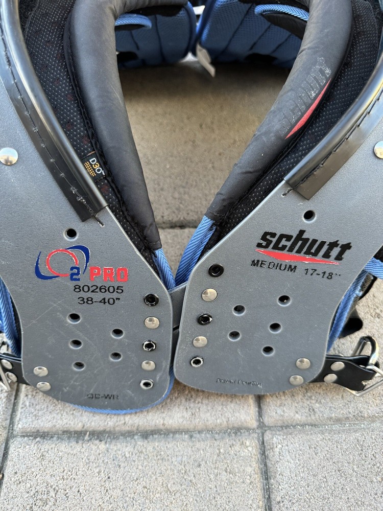 O2 PRO Schutt QB-WR Medium 17”-18”