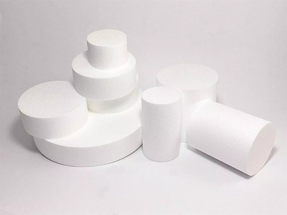 Craft Foam Circle Disc - 12 PC Pack (2"-16" Diameter x 1" H)