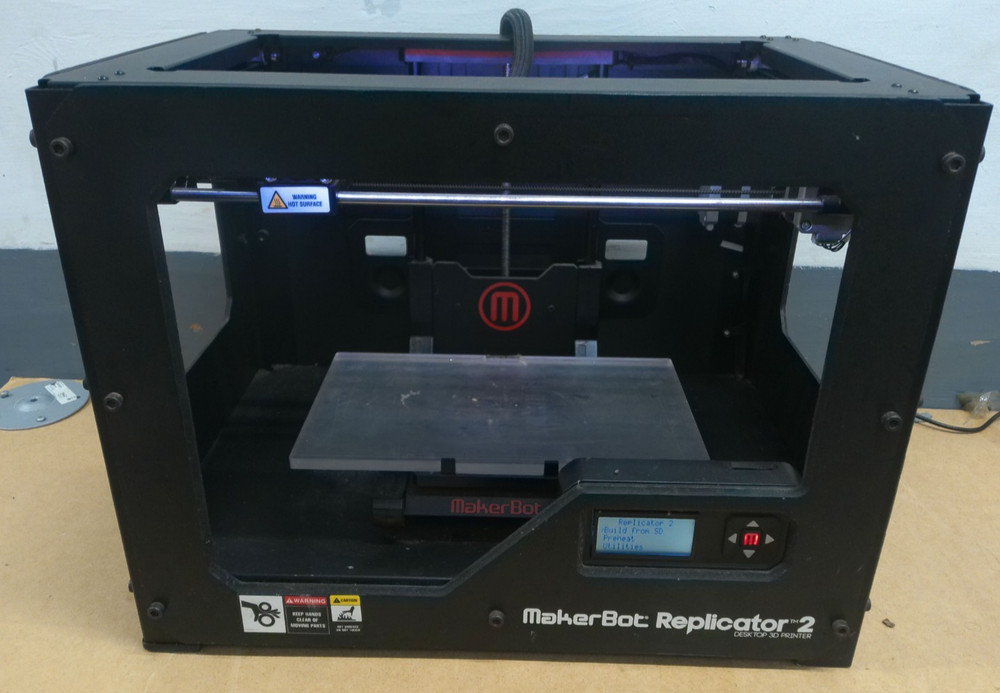Makerbot Replicator 2 3D Printer W/ AC Adapter