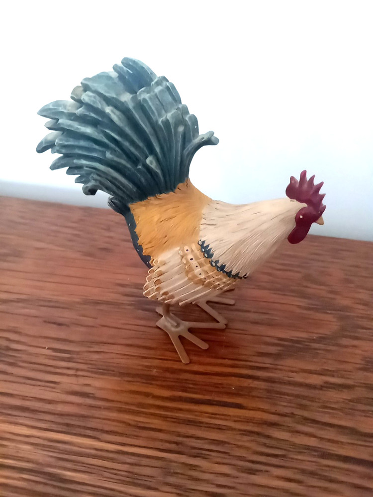 Vintage Resin/Ceramic Rooster