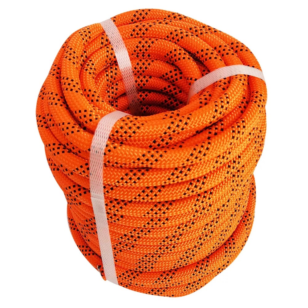 6180Lbs Breaking Strength Strong Pulling 1/2" x 100' Double Braid Polyester Rope