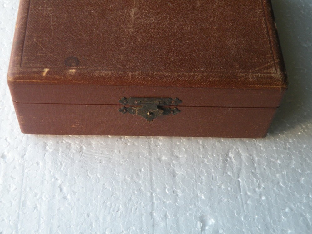 ANTIQUE Vintage Ernst Leitz Wetzlar microscope binocular head box