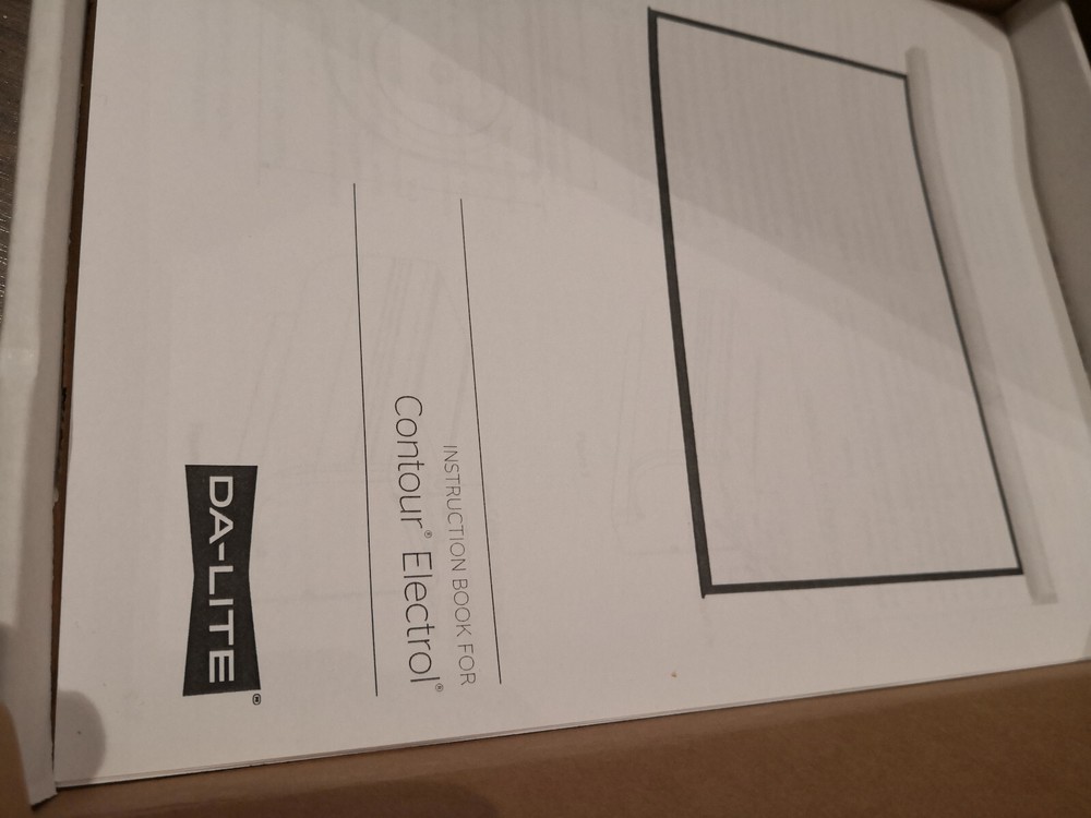 DA-LITE 88372LS Projection Screen