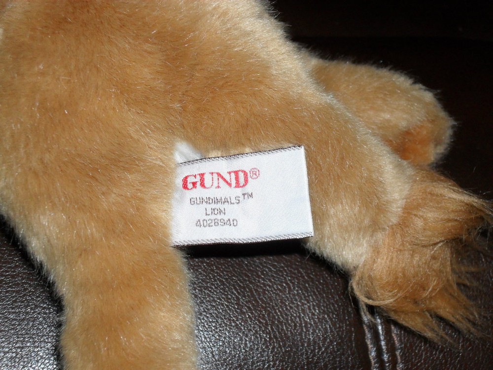 Gund Gundimals Lion Plush 10"