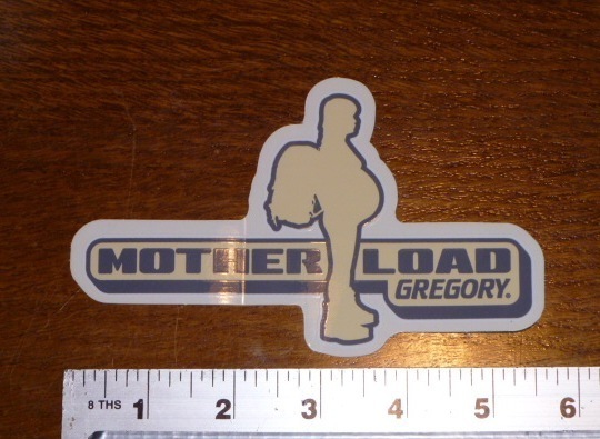 Gregory Mother Load sticker decal