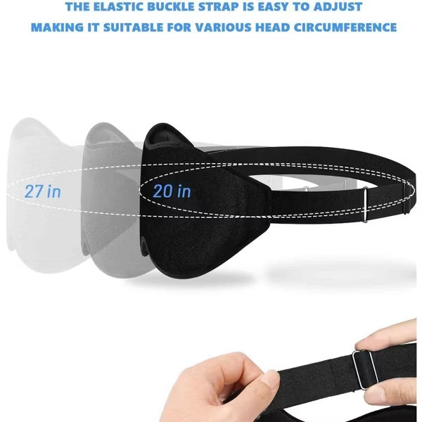 Sleep Eye Mask 3D for Side Sleeper Men Women, Zero Eye Pressure Relax Rest Mask