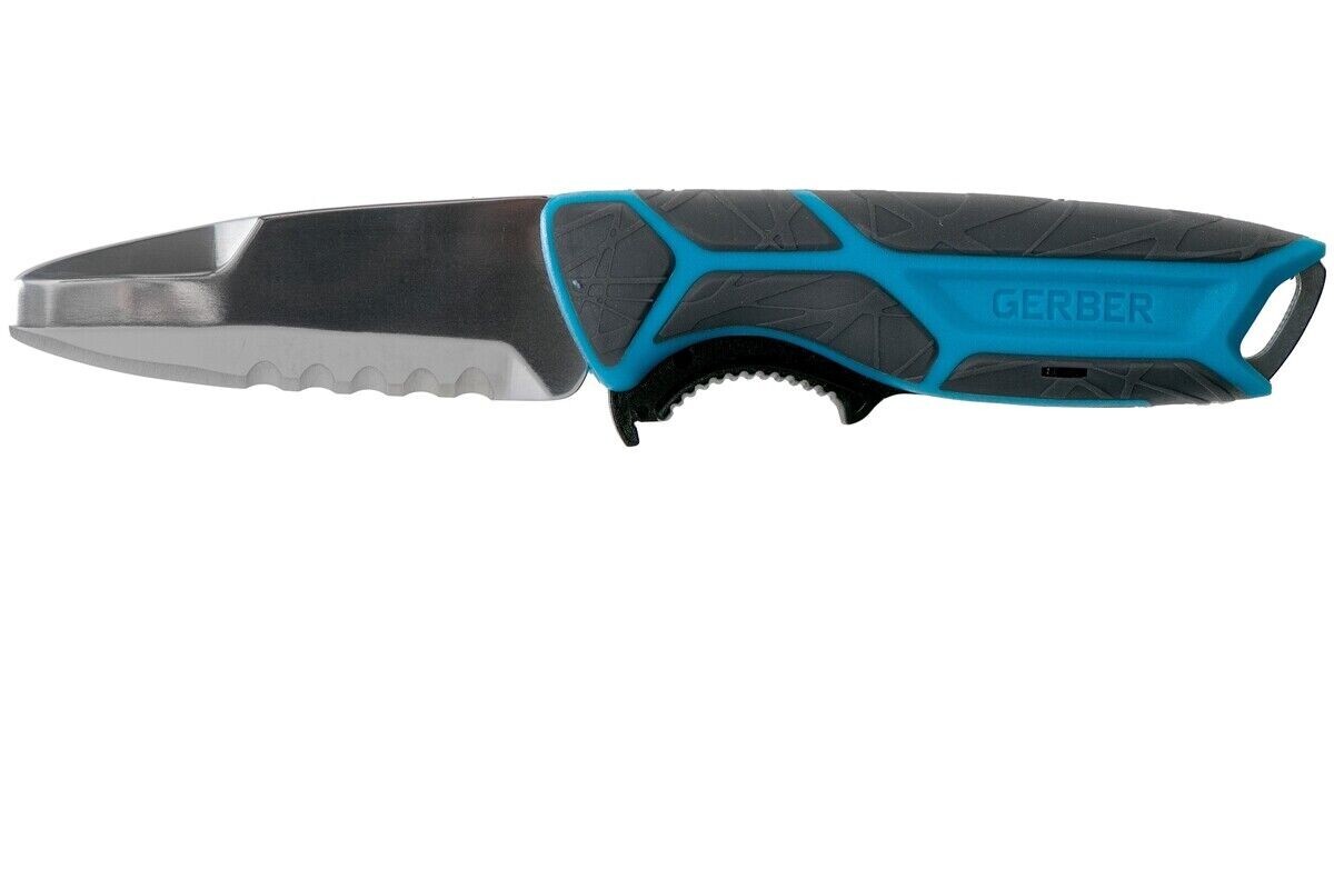 Gerber Crossriver Salt Water 31-003591 Fixed Rescue Knife W/ Sheath SH