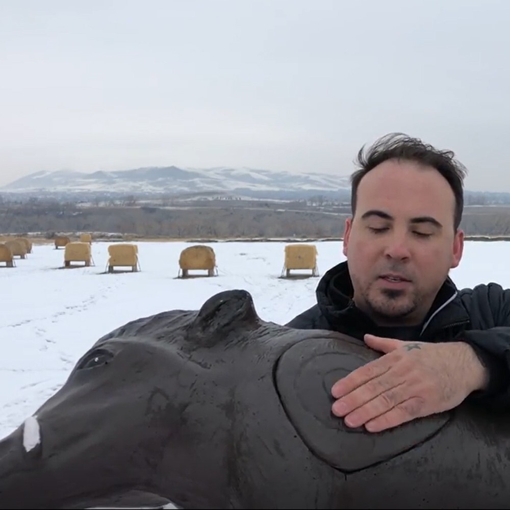 KHAMPA 3D Archery Target Boar with Replaceable Core, Self Healing, UV Protected