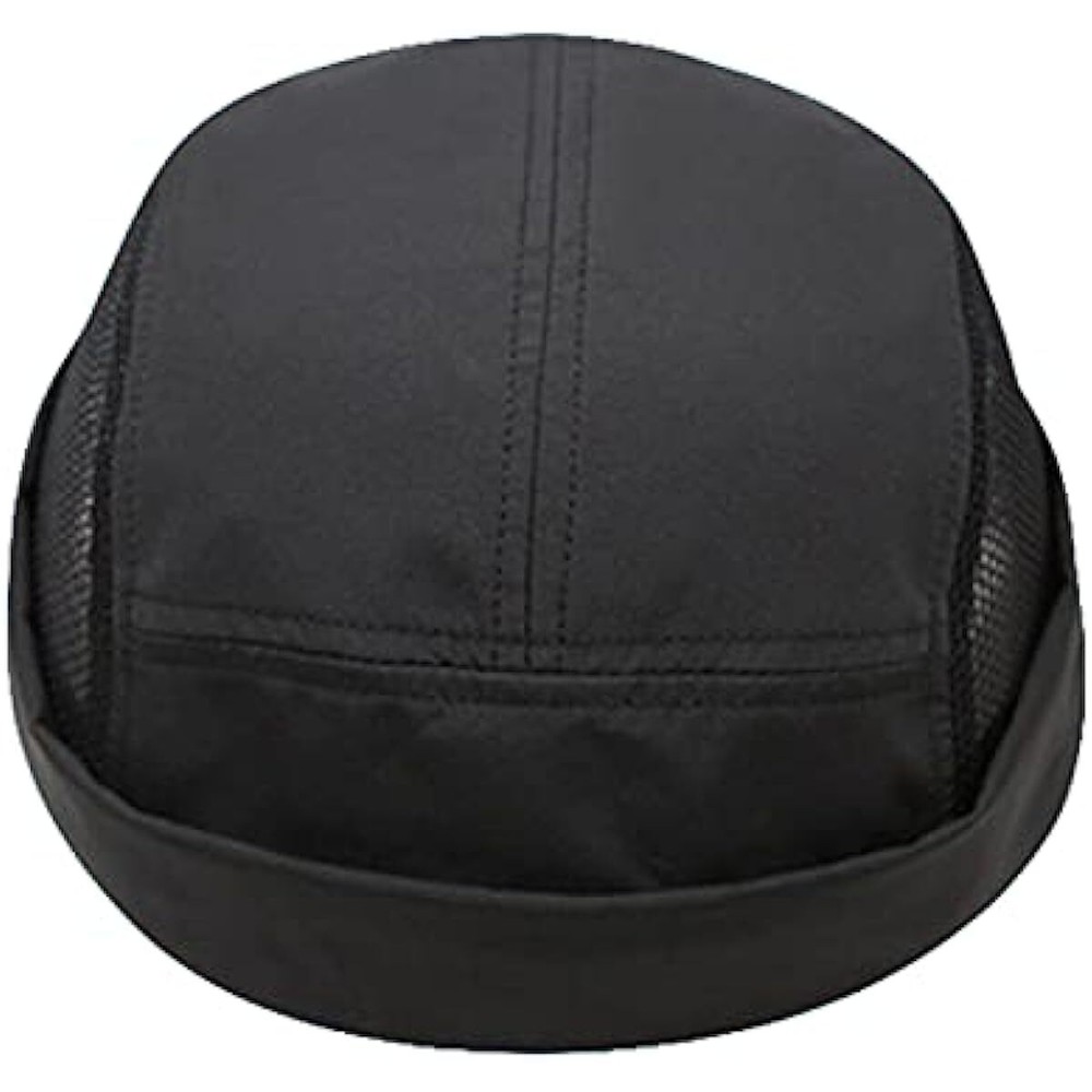 Summer Breathable Brimless Cap Beanie Hat Mesh Docker Cap Sailor Watch Cap