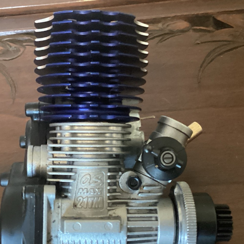 O.S. MAX 21TM Nitro 2-Stroke Engine 1:8 Traxxas EZ Start Pull Start