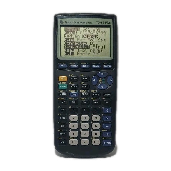 Texas Instruments TI-83 Plus Graphing Calculator Tested Working