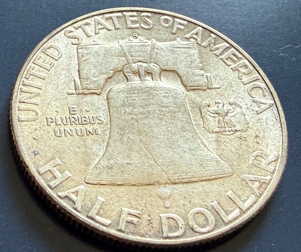 1951-S VF Franklin Silver Half Dollar