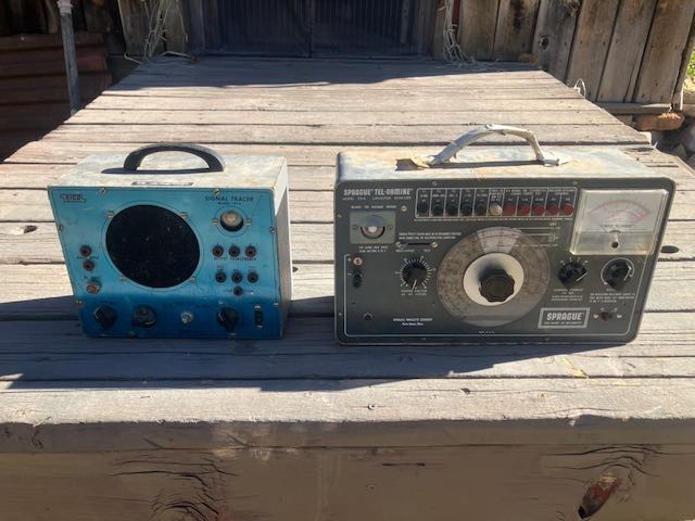 Vintage electronics test equiptment