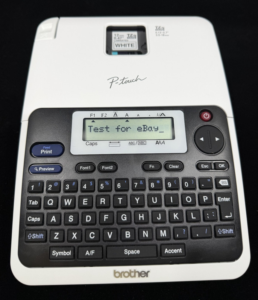 Brother P-Touch Label Maker Printer Model PT-2040 TESTED
