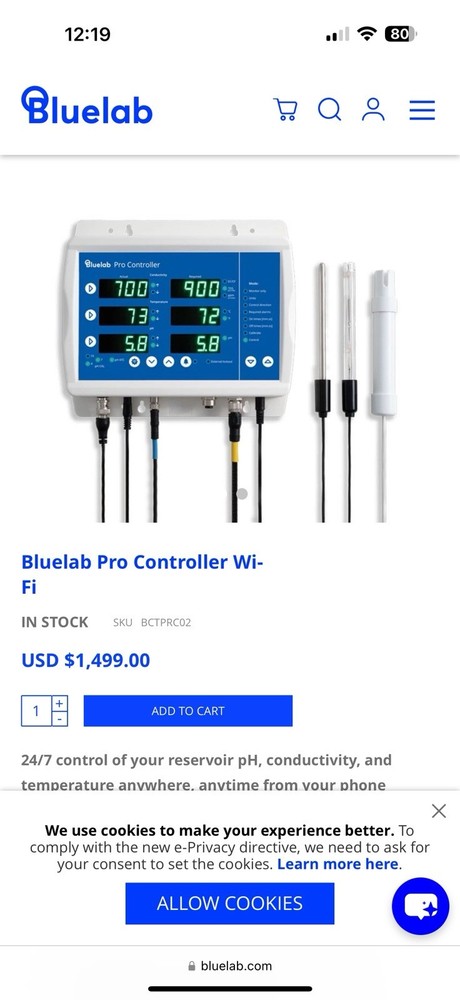 Bluelab Pro Controller M3 Bundle