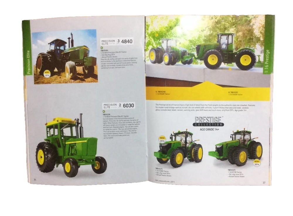 2014 John Deere Ertl Pocket Toy Book