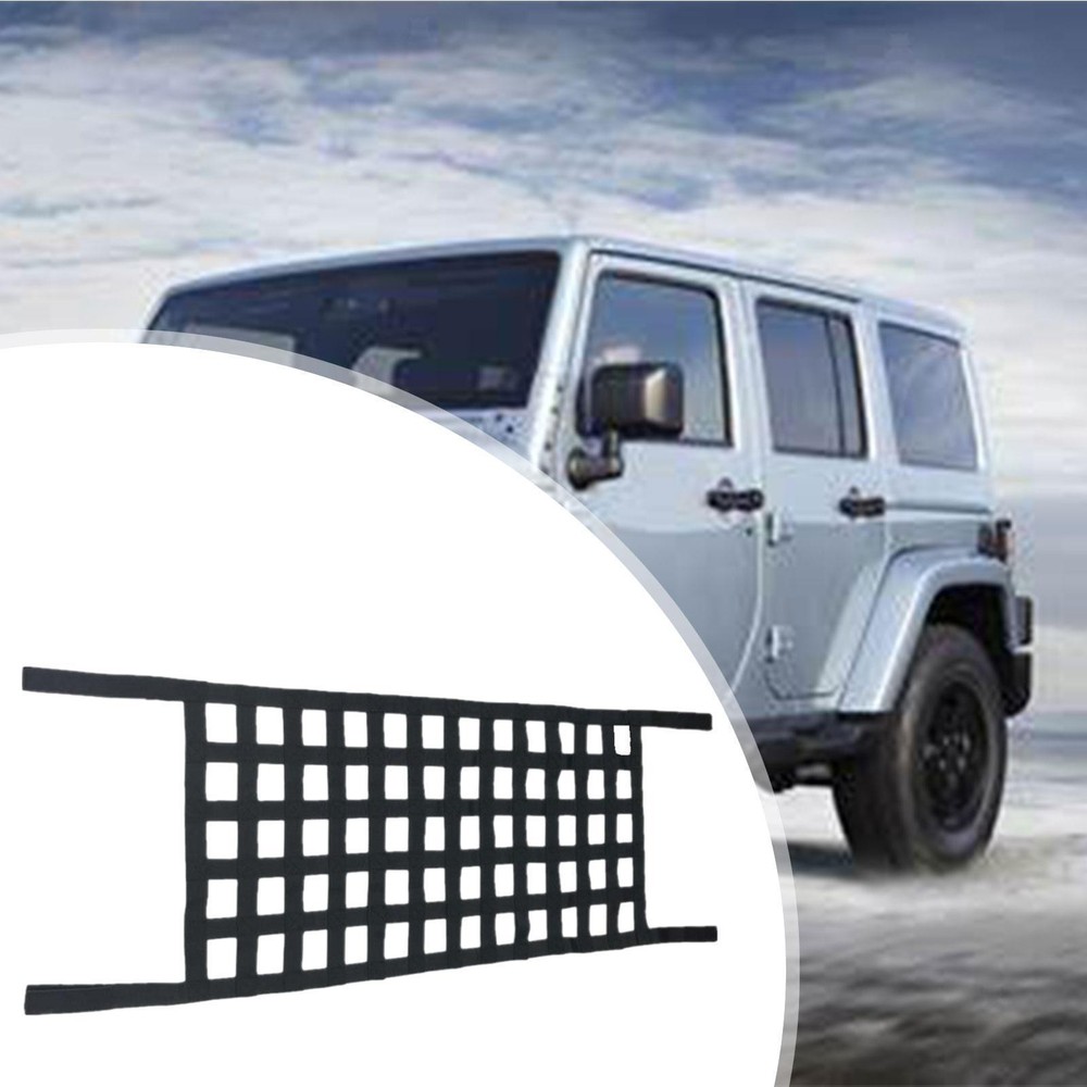 Mesh Cargo Hammock for Jeep Wrangler Auto Accessory