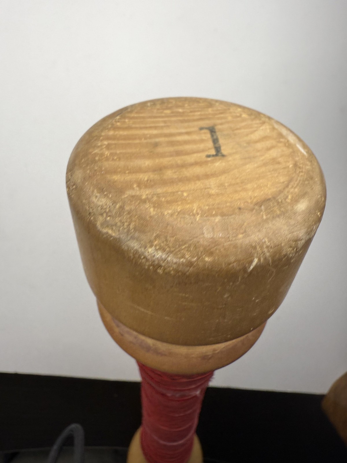 CamWood Hands-n-Speed Trainer Wood Baseball Bat Frank Gregory Lizard Skins Grip