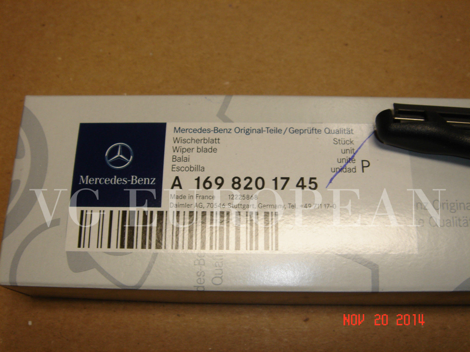 Mercedes-Benz ML Genuine Rear Window Wiper Blade NEW ML320 ML350 ML550 ML63