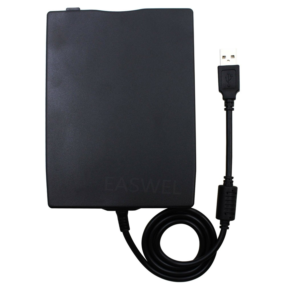 3.5" 1.44MB USB Slim External Floppy Disk Drive Reader for Laptop PC Computer US
