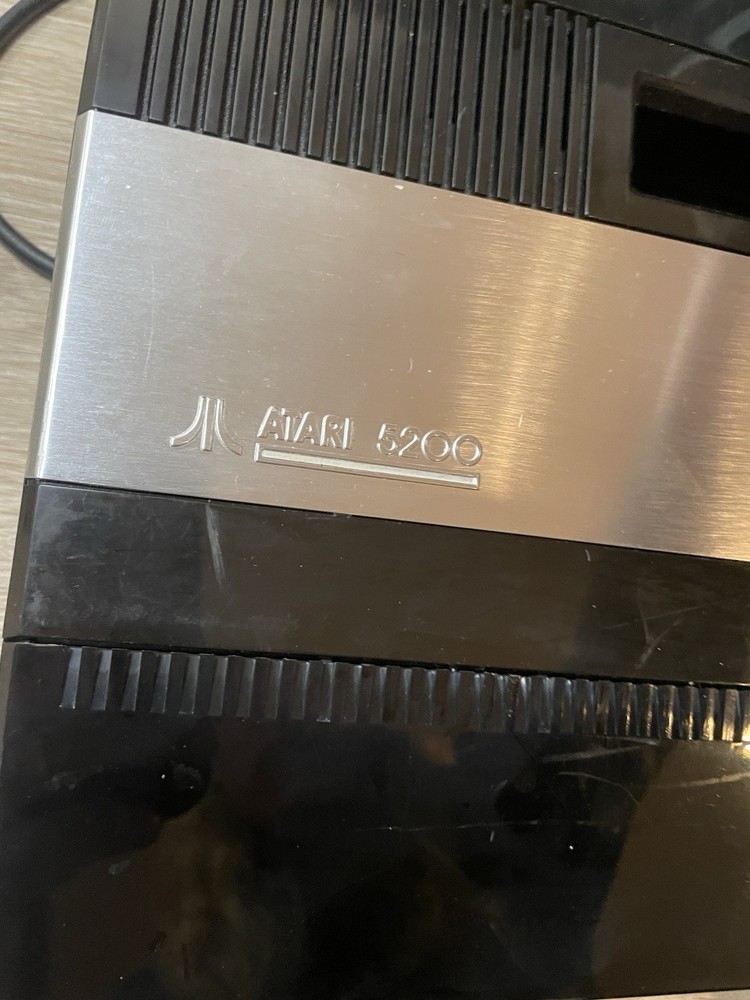 Atari 5200 4 Port Console, Rebuilt Working Controller, 8 Games. Fully Tested