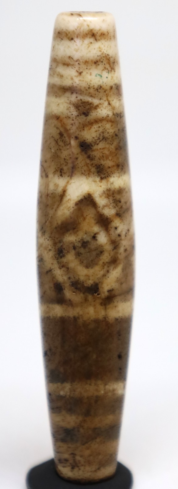 Ancient Old PYU Culture Burmese EYE PUMTEK Stripe Pattern
