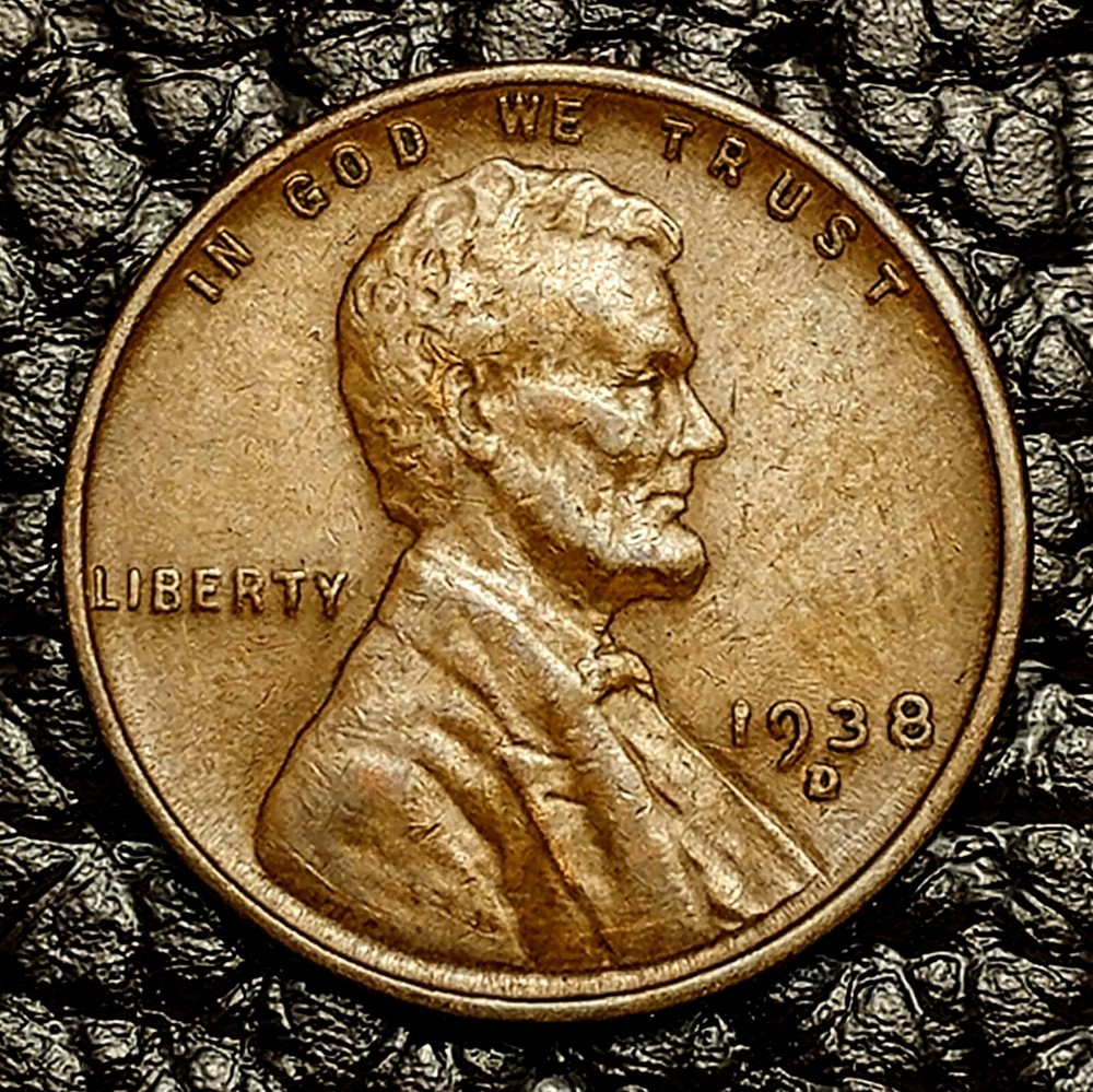 1938-D Lincoln Cent ~ XF / EF Condition ~ COMBINED SHIPPING!