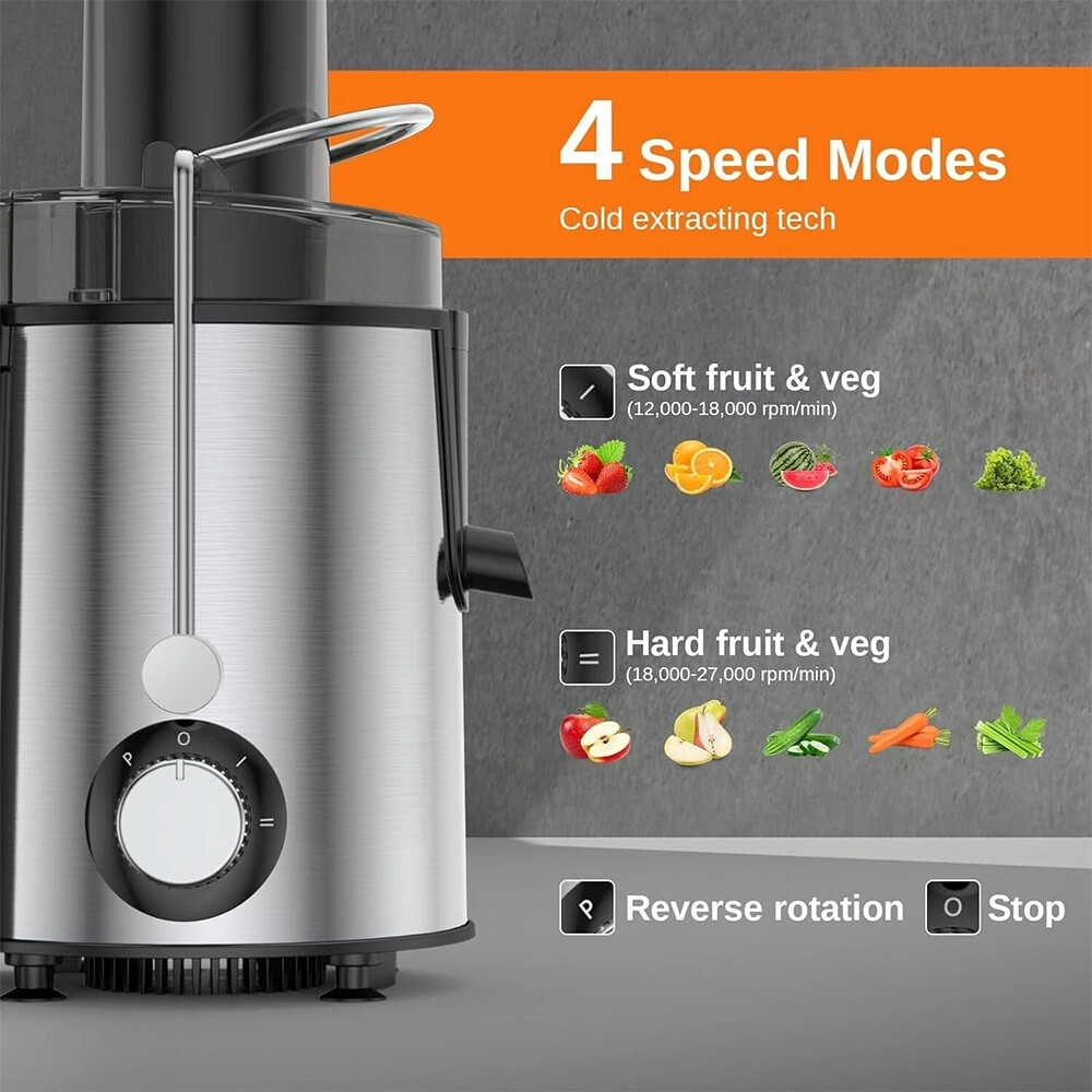 1000W Electric Juicer Fruit Vegetable Blender Juice Extractor Citrus Machine