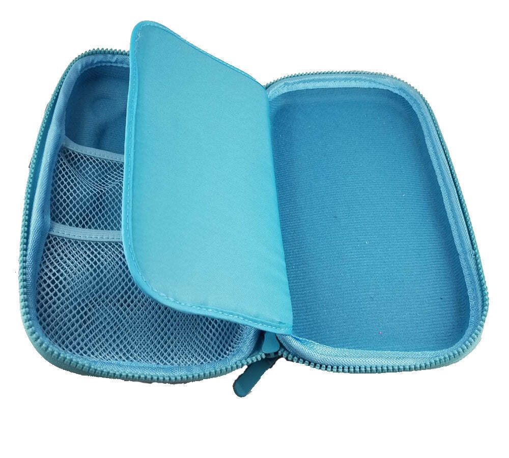 Pencil case 3d bear blue Anti-Shock