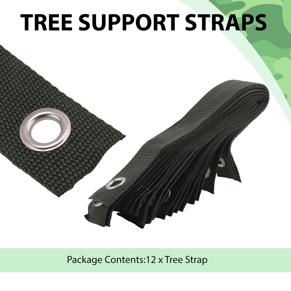 Tree Strap with Grommet Strong Load Bearing Good Support Effectively Fixed8611