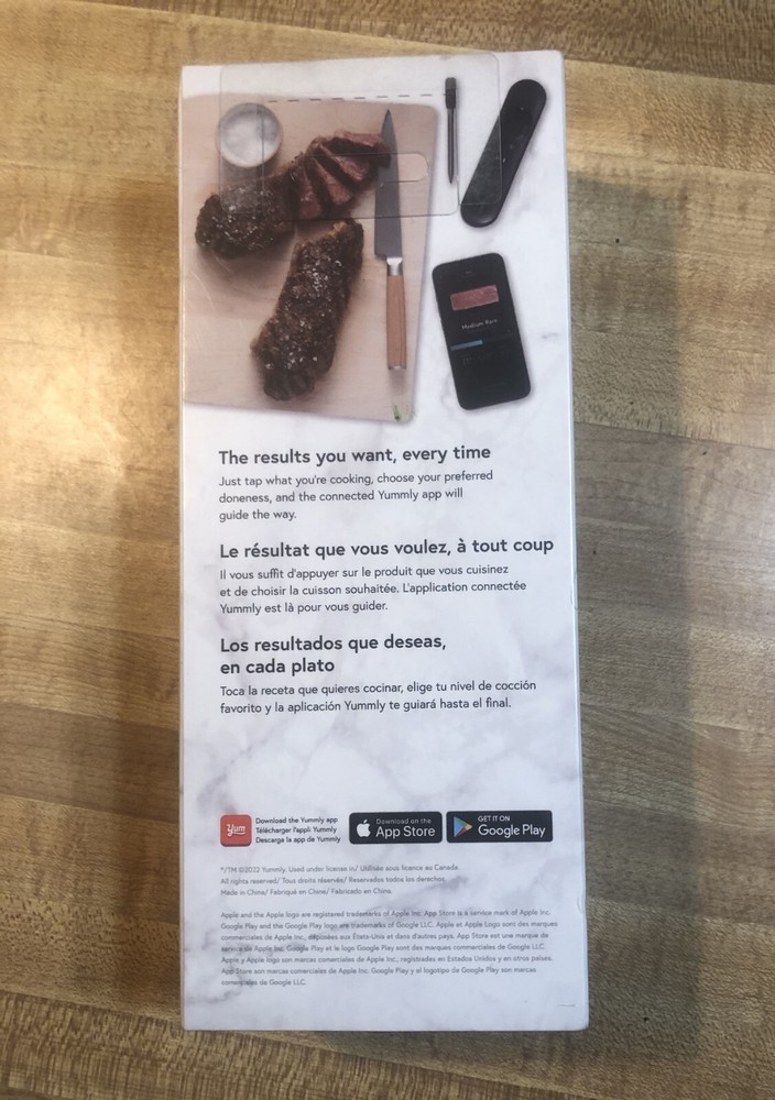 KitchenAid Yummly Smart Meat Thermometer with Wireless Bluetooth Connectivity