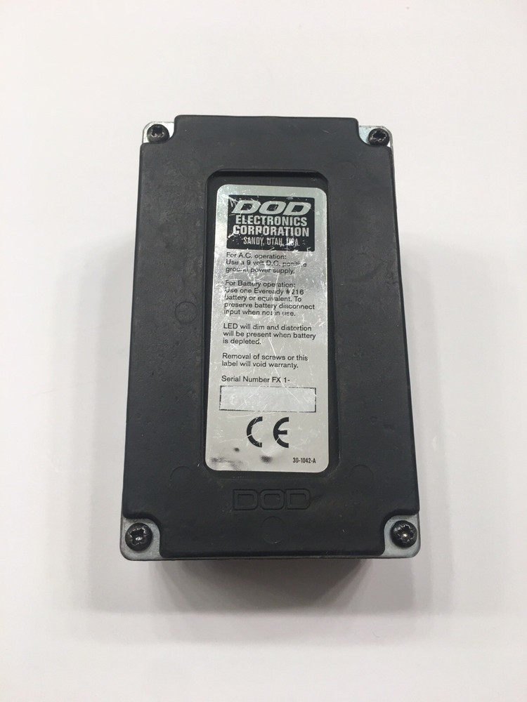 DOD Digitech FX20C Stereo Phasor Analog Phase Shifter Guitar Effect Pedal