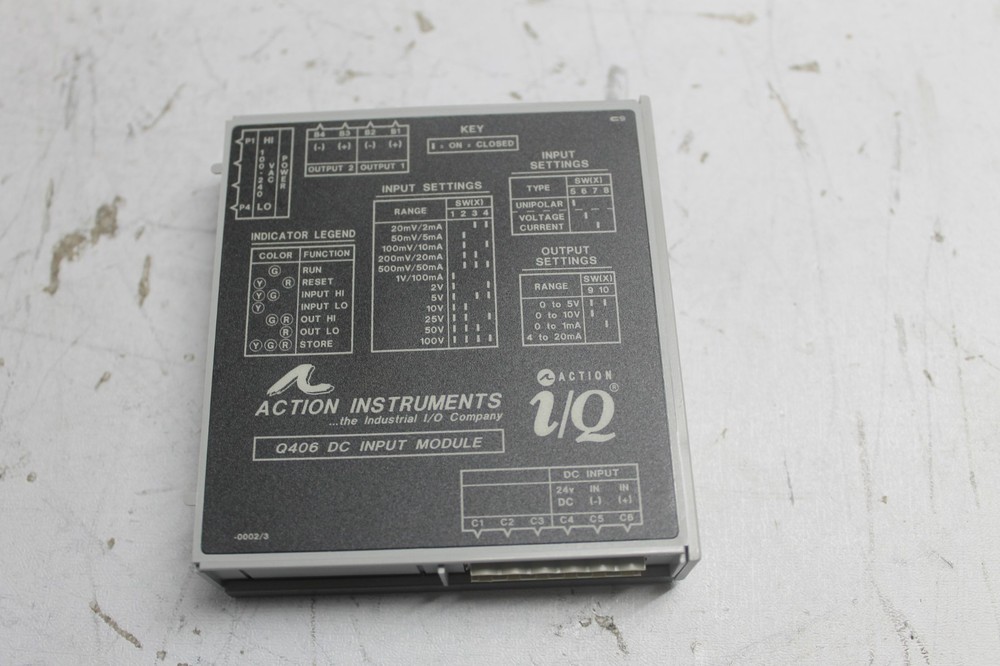 Action Instruments Q406-A002 Isolator Dc Input Module Action I/Q