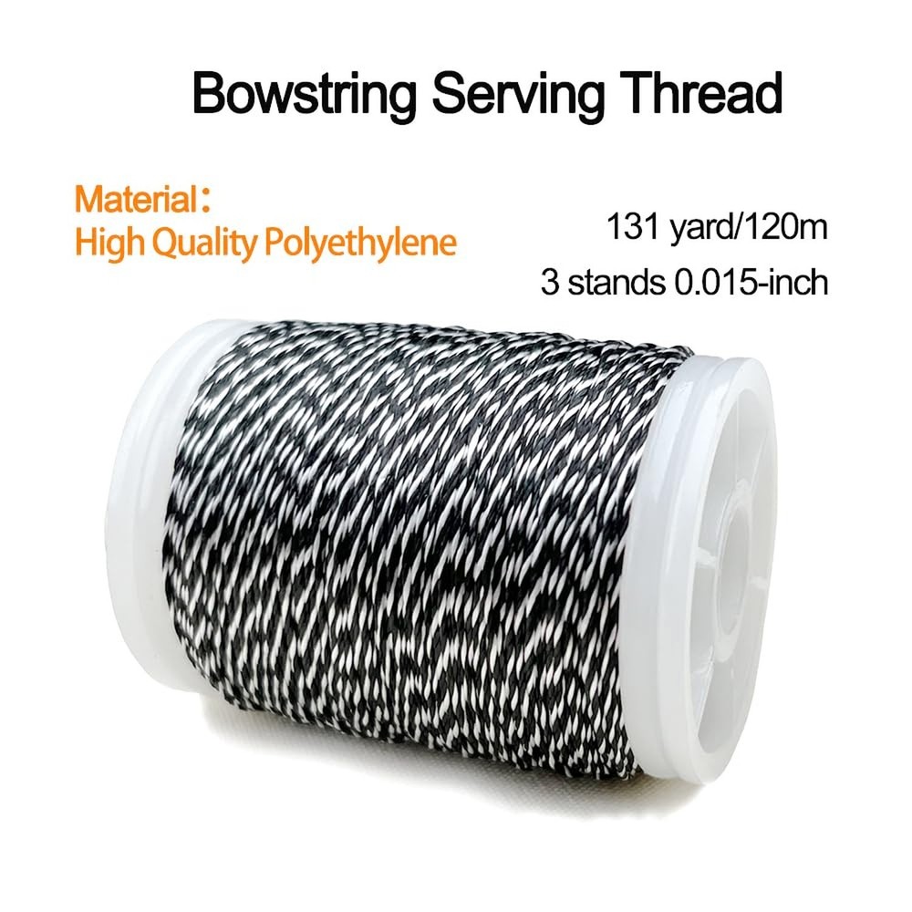 Archery Bow String Separator Tool and Bowstring Serving Thread 131 yard/120m ...
