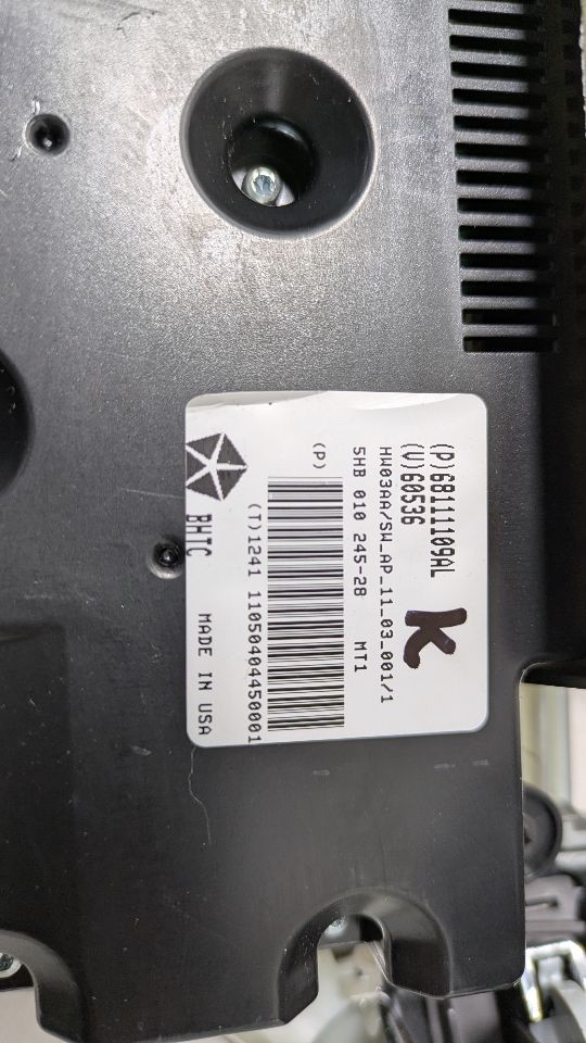 Used A/C Selector Switch fits: 2011 Jeep Grand cherokee automatic temperature co