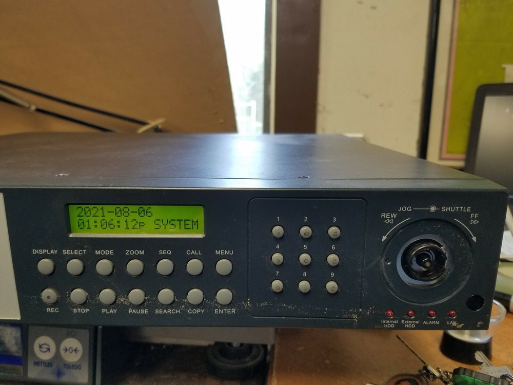 Ever Focus EverFocus Digital Video Recorder Model EDVR9D1 Untested