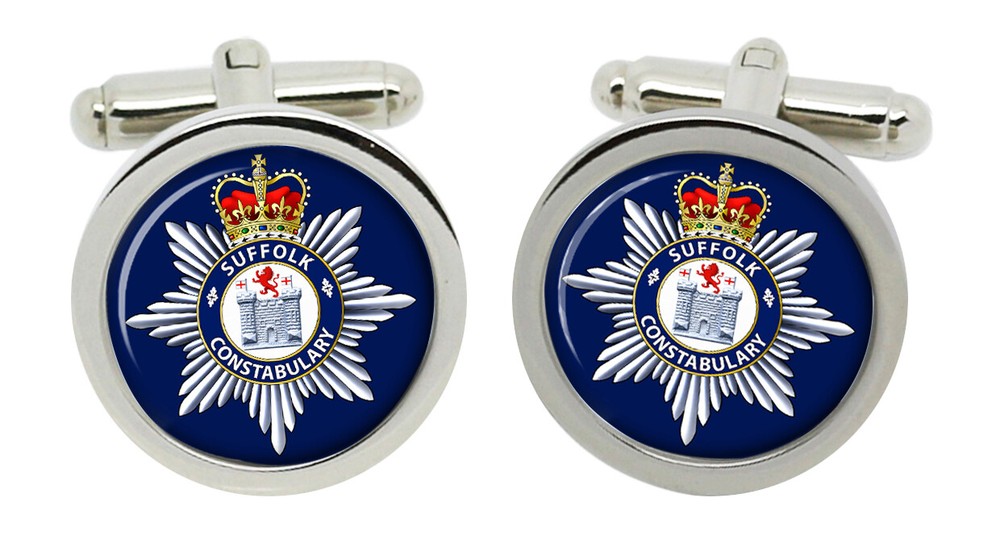 Suffolk Constabulary Cufflinks in Box