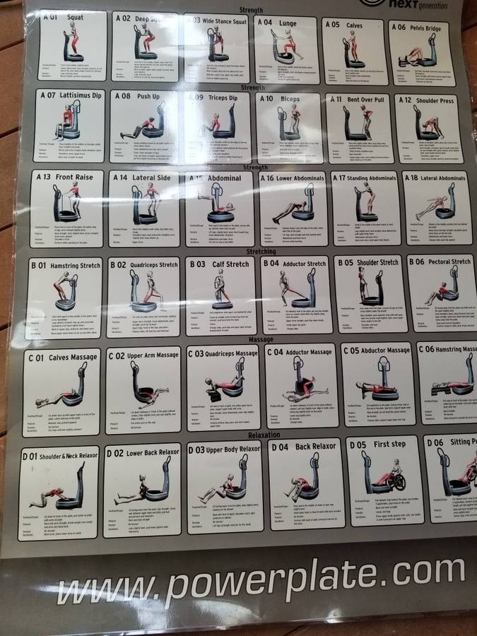 Power Plate Next Generation - in very nice shape