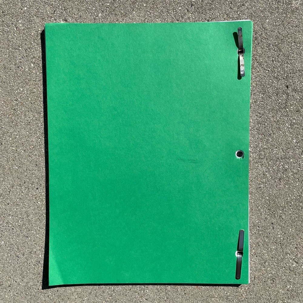American Dad Scott Grimes Steve Smith 2014 Production Used Table Draft Script