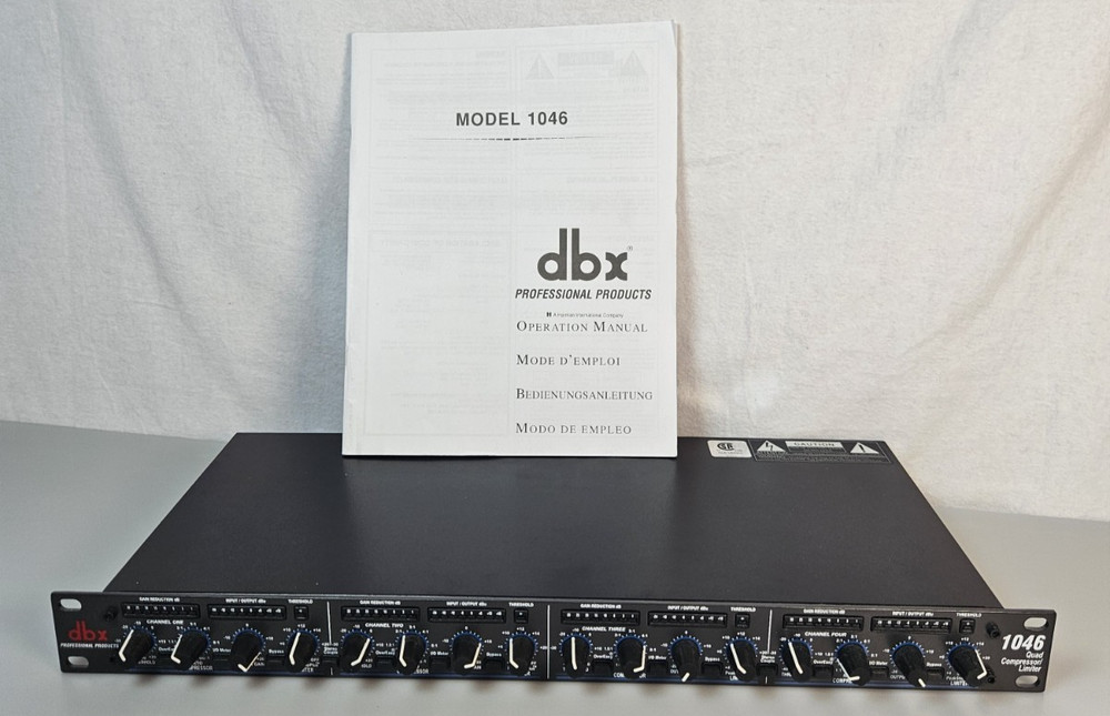 dbx 1046 Quad Compressor/Limiter