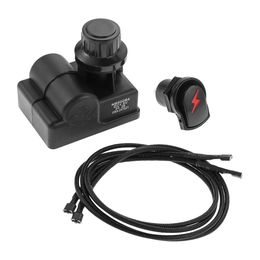 4 Outlets Grills Igniter Module Kit with Remote Electronic Ignition Button Parts