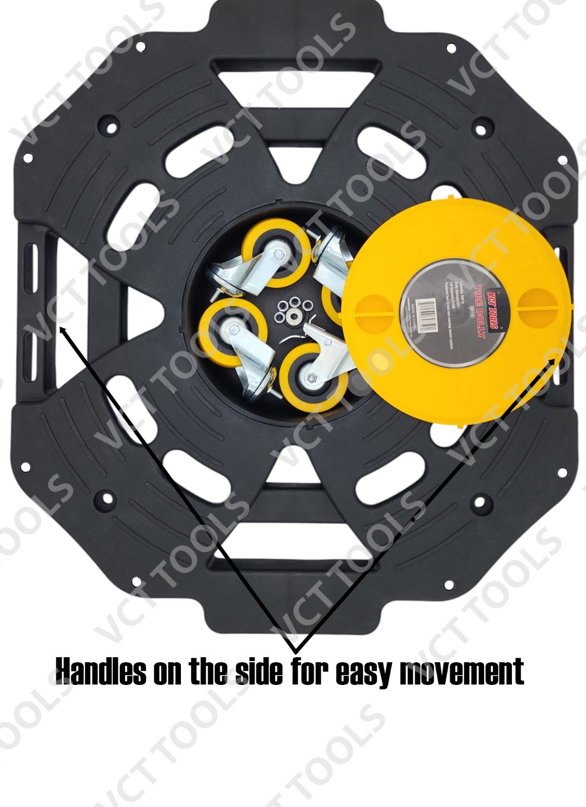 VCT Heavy Duty Tire Dolly, 300 lb. Capacity