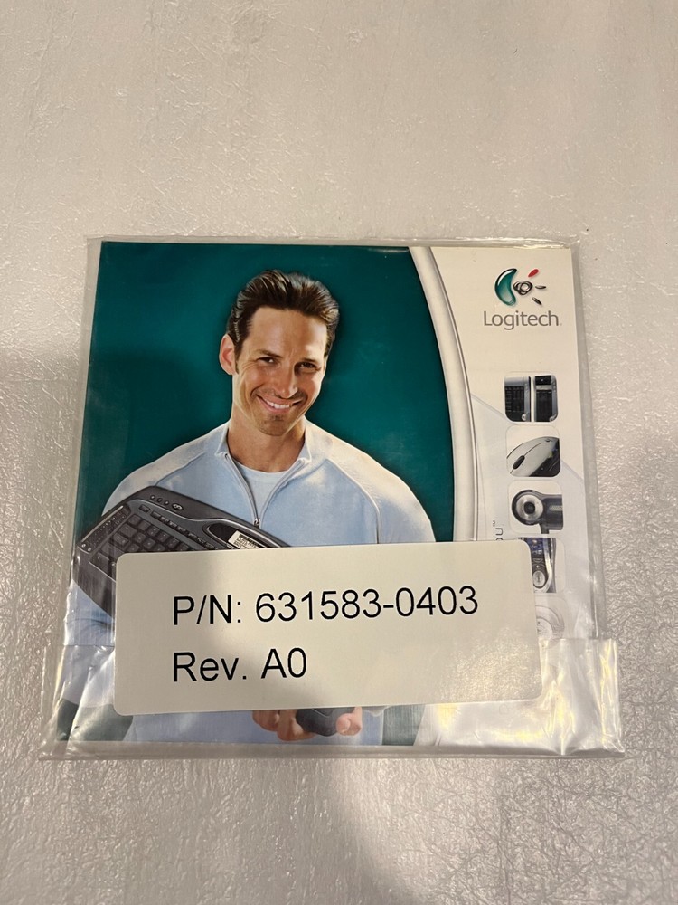 Sealed Logitech MX400 Performance Laser Mouse Installation CD-ROM