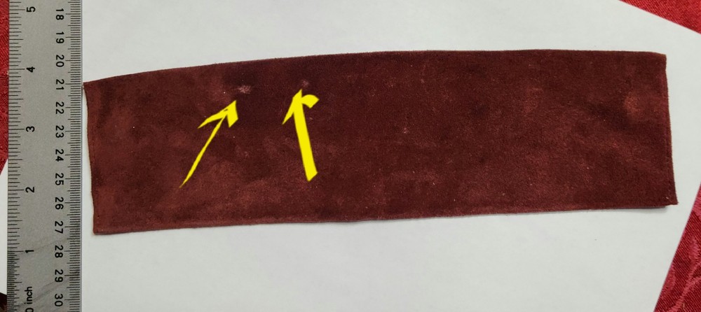 Patek Philippe Red Suede Watch Sleeve