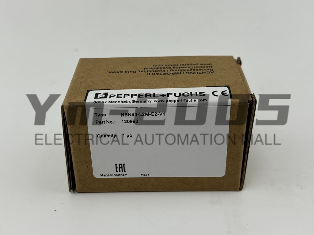 1PC New PEPPERL & FUCHS PROXIMITY SENSOR NBN40-L2M-E2-V1