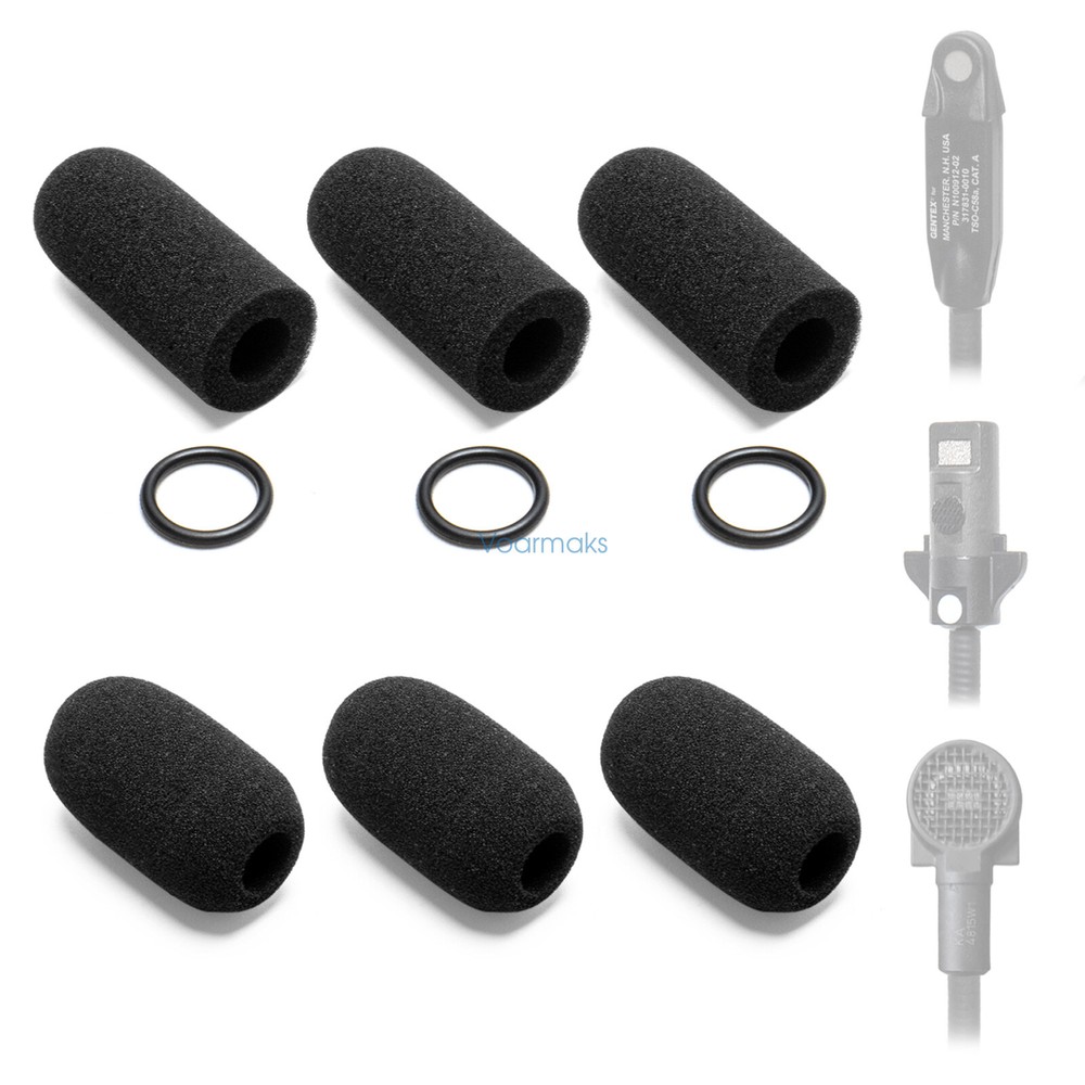 Mic Cover Replacement Kit For BOSE A20/A10/A30High-Density Windscreen 2Packs