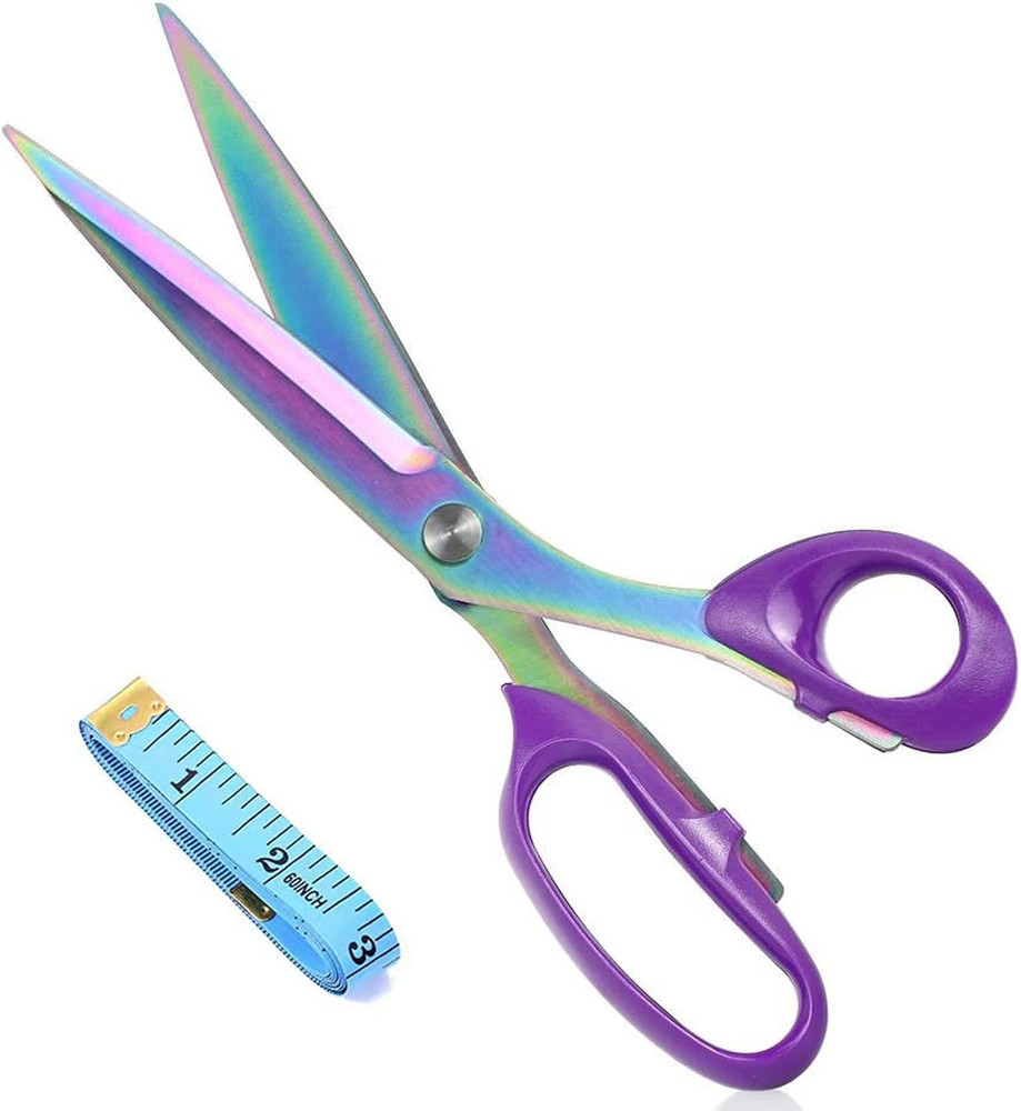 Fabric Scissors Professional Tailor Scissors Multifunctional Ultra-Sharp Ti...