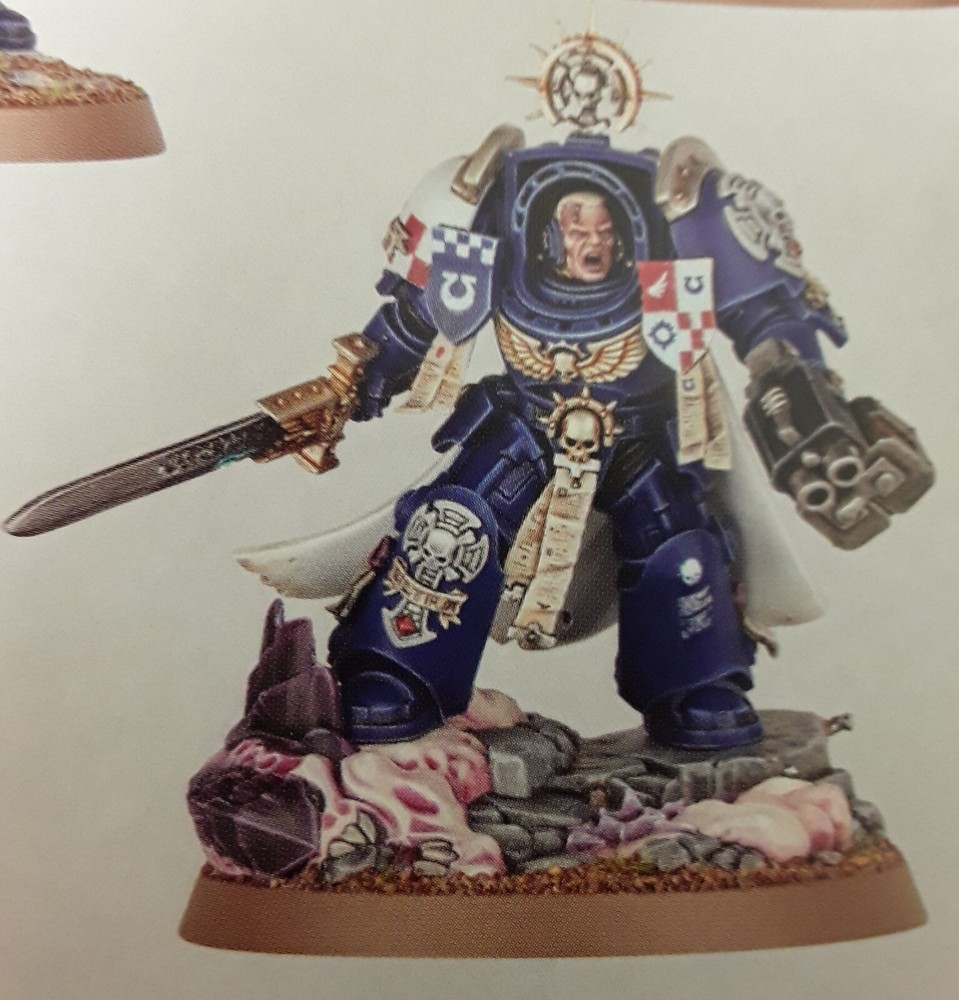 Warhammer 40k Space Marines Captain in Terminator Armour Leviathan NOS