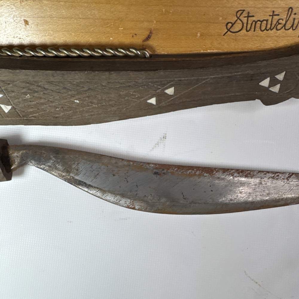 Talibon Knife & Scabbard-Hand Made-VTG -Read
