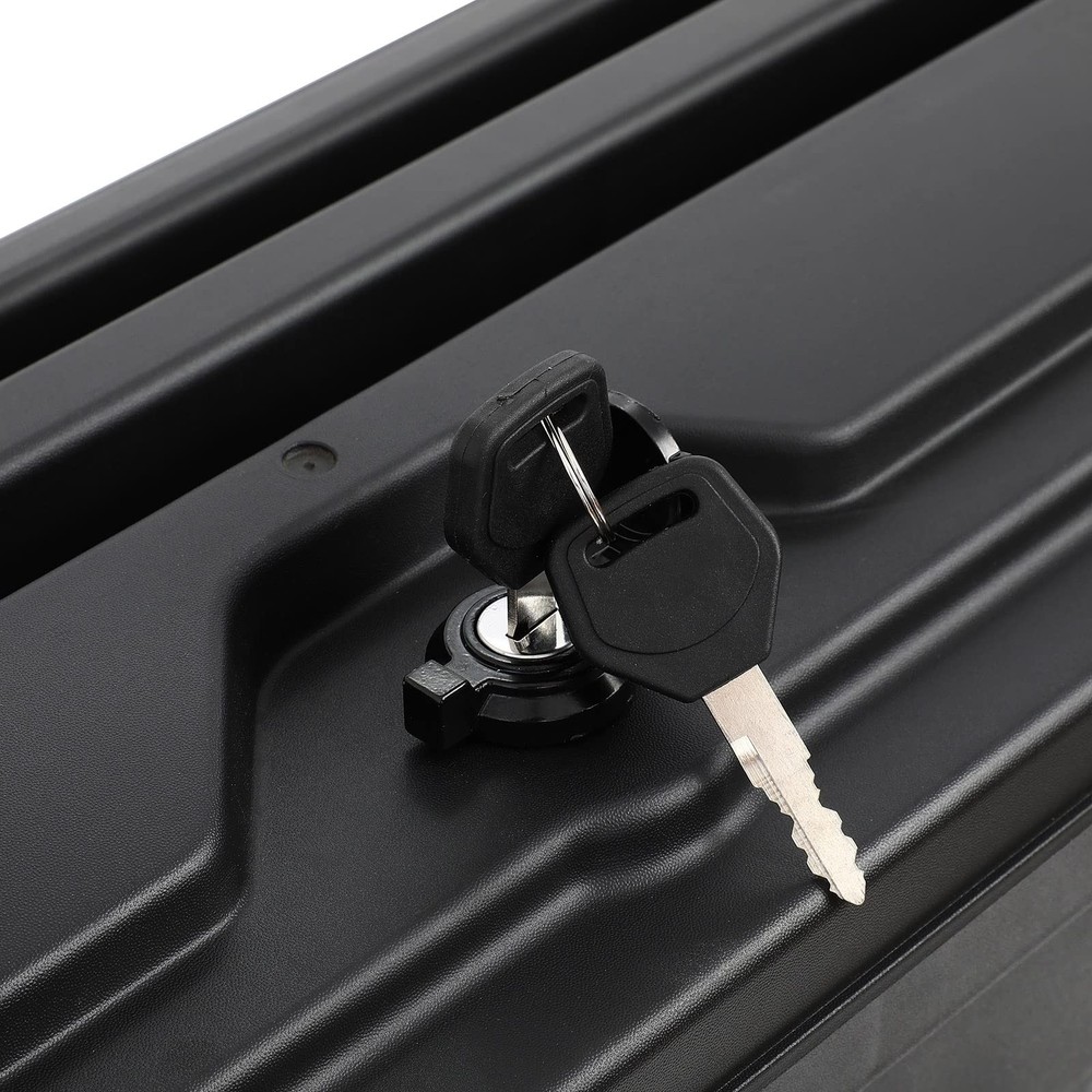 Storage Box Key Lock Swing For Ram 1500 2019-2021 Both Sides Black